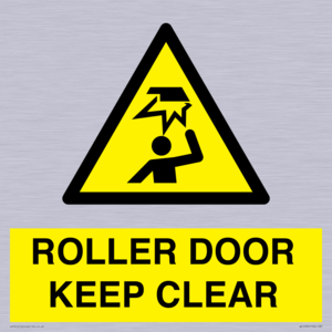 WV10330: ROLLER DOOR KEEP CLEAR