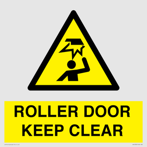 WV10330: ROLLER DOOR KEEP CLEAR