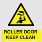 WV10330: ROLLER DOOR KEEP CLEAR
