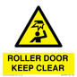 WV10330: ROLLER DOOR KEEP CLEAR