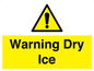 WV10336: Warning Dry Ice
