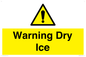 WV10336: Warning Dry Ice