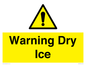 WV10336: Warning Dry Ice