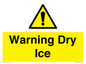 WV10336: Warning Dry Ice