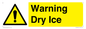 WV10336: Warning Dry Ice