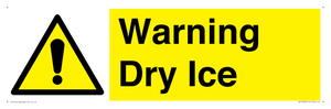 WV10336: Warning Dry Ice