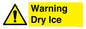 WV10336: Warning Dry Ice