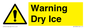 WV10336: Warning Dry Ice