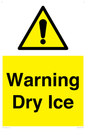 WV10336: Warning Dry Ice