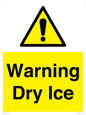 WV10336: Warning Dry Ice