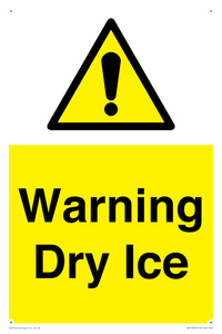 WV10336: Warning Dry Ice