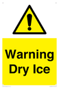 WV10336: Warning Dry Ice