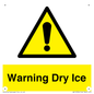 WV10336: Warning Dry Ice