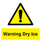 WV10336: Warning Dry Ice