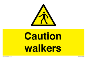 WV10351: Caution walkers
