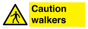 WV10351: Caution walkers