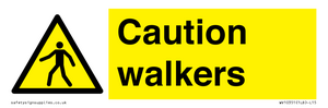 WV10351: Caution walkers
