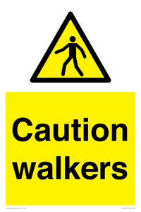 WV10351: Caution walkers