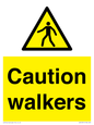 WV10351: Caution walkers