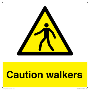 WV10351: Caution walkers