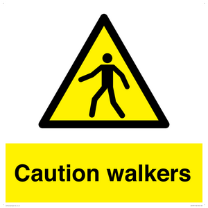 WV10351: Caution walkers
