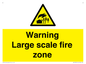 WV10355: Warning Large scale fire zone