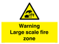 WV10355: Warning Large scale fire zone