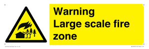 WV10355: Warning Large scale fire zone
