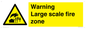 WV10355: Warning Large scale fire zone
