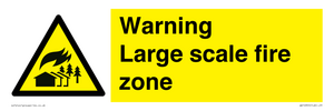 WV10355: Warning Large scale fire zone