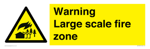 WV10355: Warning Large scale fire zone