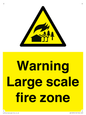 WV10355: Warning Large scale fire zone
