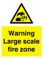 WV10355: Warning Large scale fire zone