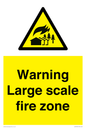 WV10355: Warning Large scale fire zone
