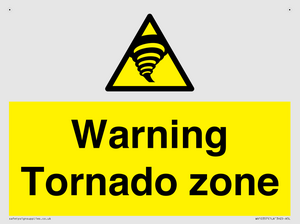 WV10357: Warning Tornado zone