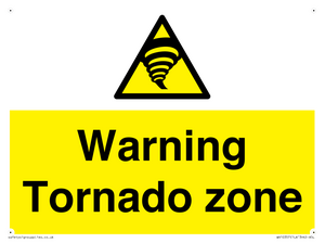 WV10357: Warning Tornado zone