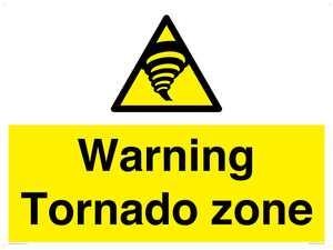 WV10357: Warning Tornado zone