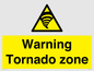 WV10357: Warning Tornado zone