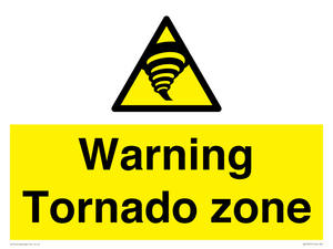 WV10357: Warning Tornado zone