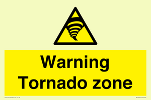 WV10357: Warning Tornado zone