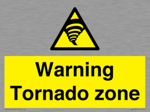WV10357: Warning Tornado zone