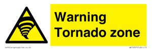 WV10357: Warning Tornado zone