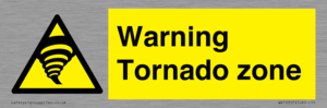 WV10357: Warning Tornado zone