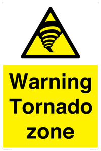 WV10357: Warning Tornado zone