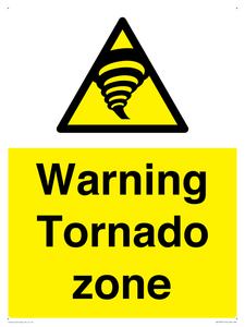 WV10357: Warning Tornado zone