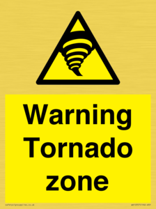 WV10357: Warning Tornado zone
