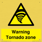 WV10357: Warning Tornado zone
