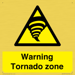 WV10357: Warning Tornado zone