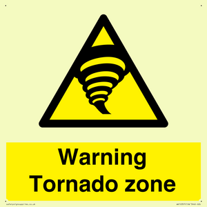 WV10357: Warning Tornado zone