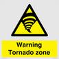 WV10357: Warning Tornado zone